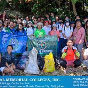 College of Agriculture planted 100 mangrove propagules at the Aboitiz Cleanergy Park